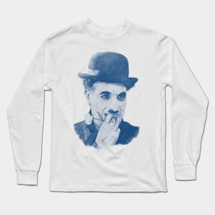 Chaplin blue Long Sleeve T-Shirt